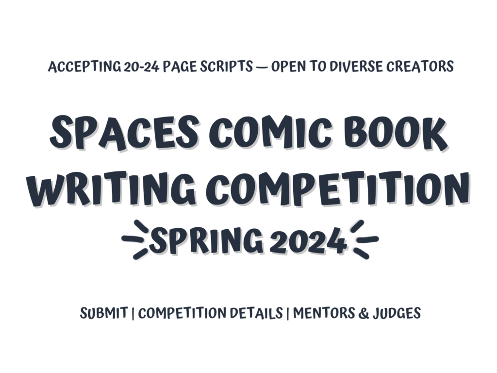 Submit to Diverse Spaces Comic Book Writing Competition