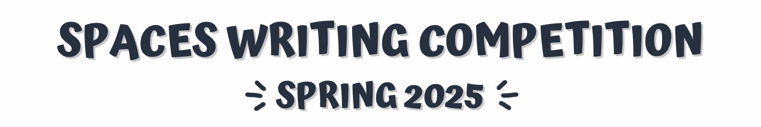 Spaces Writing Competition (2025)